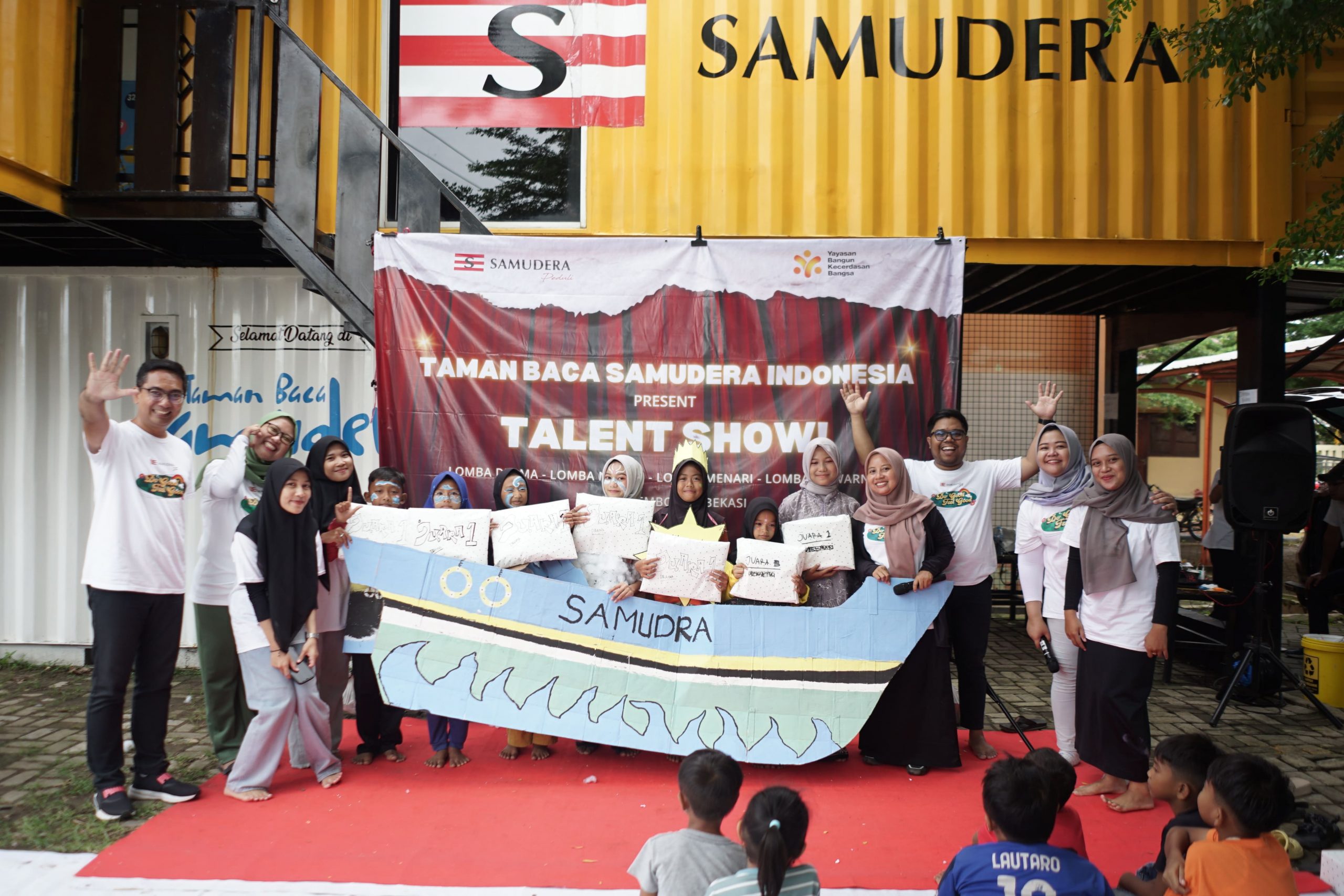 Talent Show Taman Baca Samudera Indonesia Muara Gembong